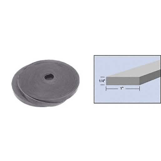 CRL 1/4" x 1" Neoprene Setting Block Material - Durable, Versatile, 100' Roll for Glass.