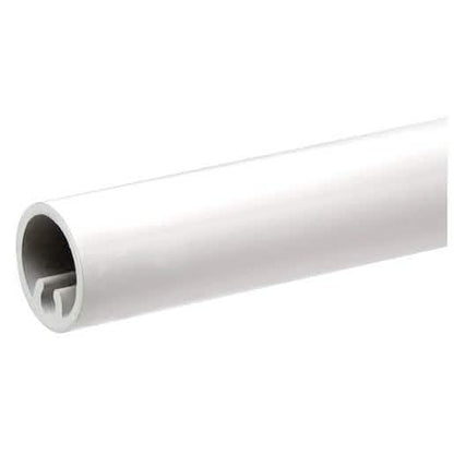 CRL Sky White Series Round Picket - 241" Long, Elegant Design for Modern Railings