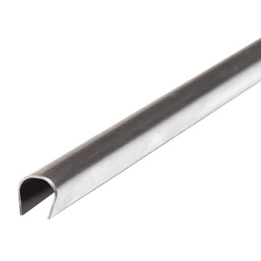CRL 6' Stainless Steel Small Patio Door Sill Cover - Durable, Sleek Design