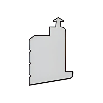 CRL-U.S. Aluminum EPDM Sponge Interior Door Gasket Seal