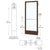 CRL-U.S. Aluminum 36x84 Narrow-Stile Butt-Hinge Door - Black Anodized