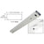 CRL Satin Anodized Aluminum 4-1/2" x 72" Double Door Header