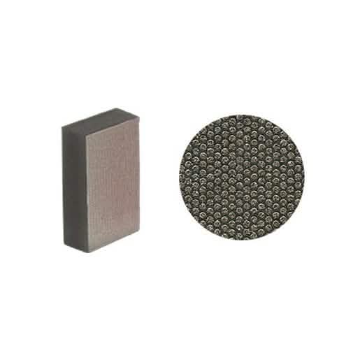 CRL 3M® 120X Grit Black Flexible Diamond Hand Pad for precise sanding and polishing.