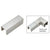 CRL 1-1/2" Stainless Steel Square Rail Connector Sleeve for Handrail