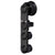 CRL Laguna Matte Black Shower Door Roller w/ Anti-Lift Soft Brake