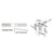 CRL Aluminum Left-Hand Beveled Door Faceplate for DL2140 Deadlatch