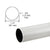 CRL Brushed Stainless Steel Handrail Tubing 236 in