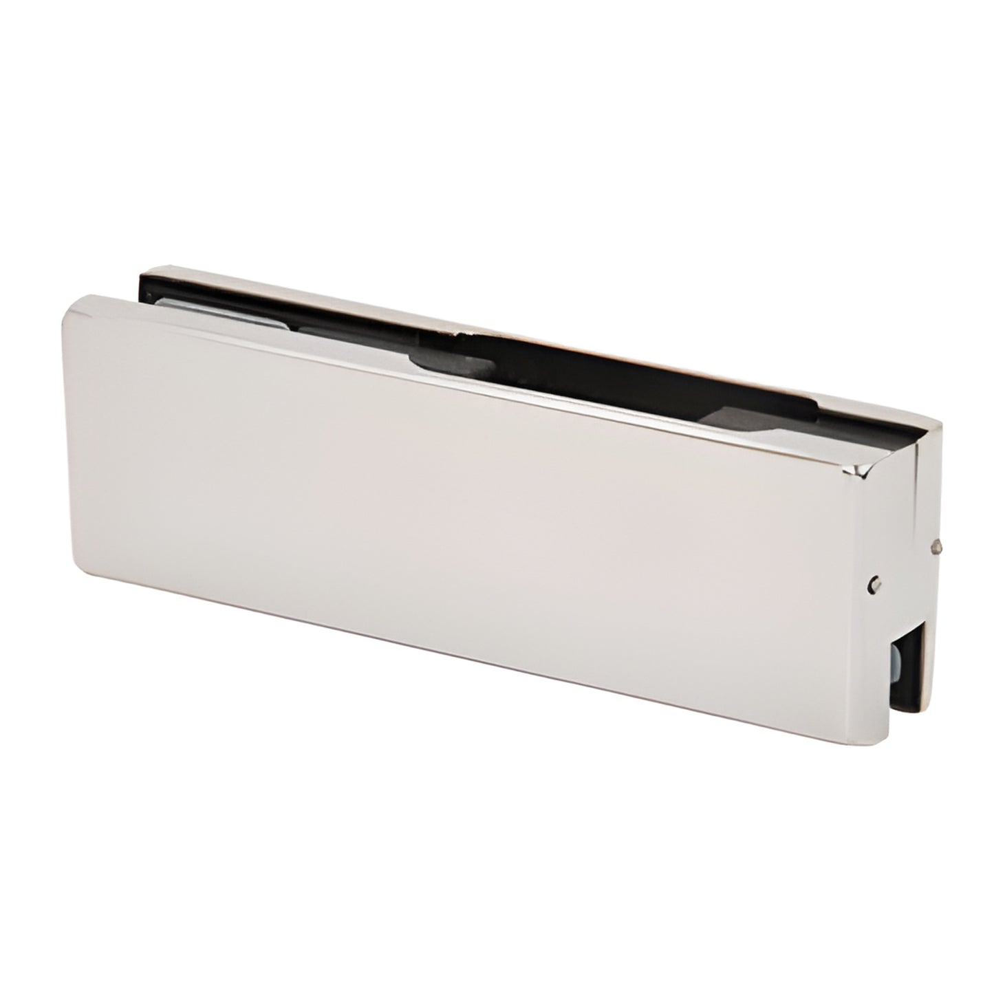 AMR201PS polished stainless steel top/bottom door patch fitting for frameless 3/8-1/2 (10/12mm) glass