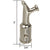 CRL Project-In 3/4 in Transom Window Latch Hook – Replacement