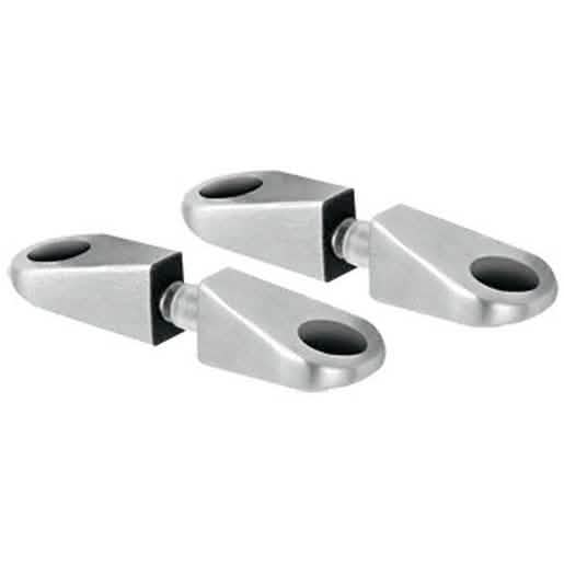 CRL Brushed Stainless VP1 Mounting Post: Durable, sleek design for secure installations.