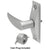 CRL Aluminum Left-Hand Door Lever Handle