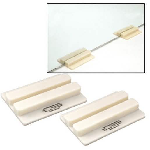 CRL Frameless Blocks for 1/2" Glass - Enhance Stability & Style for Glass Installations