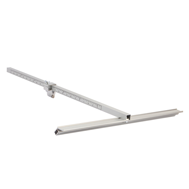 PSC200 CRL 24" aluminum production glass cutter with adjustable arm, roller guide and six-wheel carbide cutting head