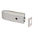 CRL Clear Anodized Glass Door Passage Latch