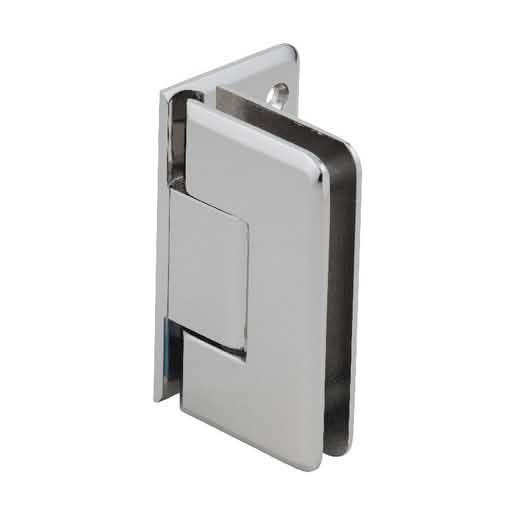 CRL Polished Nickel Cologne 044 Wall Mount Offset Back Plate Hinge - Sleek & Durable