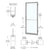 CRL-U.S. Aluminum Clear Anodized 36x84 Narrow-Stile Entrance Door