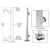 CRL 42" Polished Stainless Steel Glass Railing Kit - Square Post Clamp