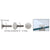CRL Brushed Stainless Steel Low-Profile Cap for 3/4 in Standoffs