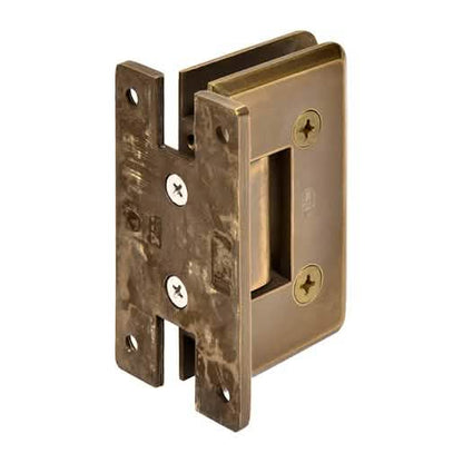 Vintage Brass Wall Mount 'H' Back Plate Hinge - CRL Cologne 037 Series for Elegant Doors