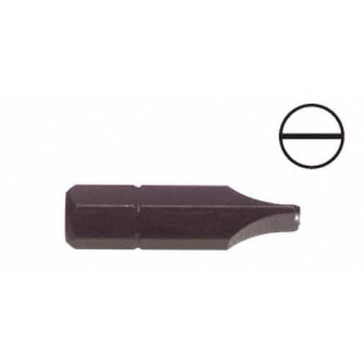 CRL 1/4" Hex Slotted Insert Bit for No. 8 Screw - Durable, Precision Tool Accessory