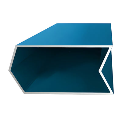 CRL-U.S. Aluminum 135° Corner Mullion, Silicone Glaze, KYNAR® 24'2"