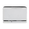 PPH301CH Prima adjustable brass shower hinge, polished chrome, beveled edge, self-centering pivot, head & sill mount.