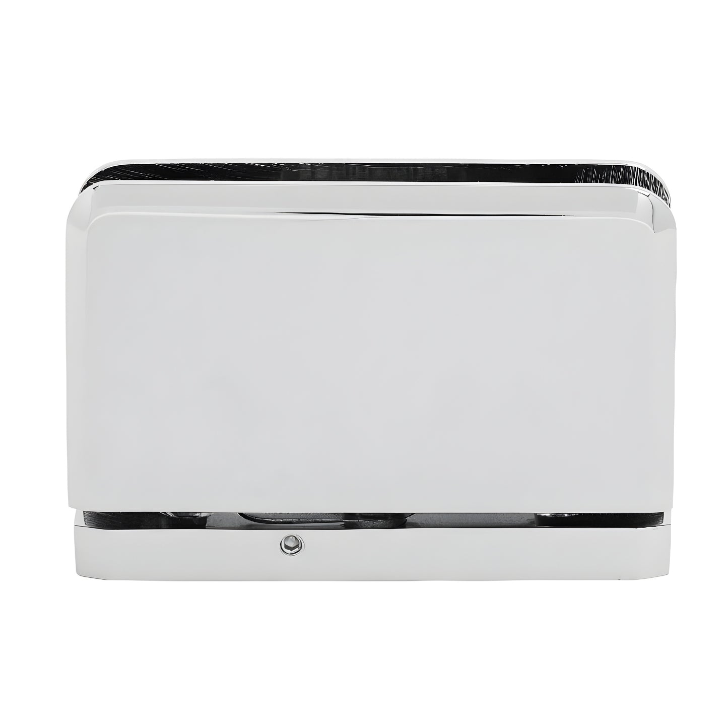 PPH301CH Prima adjustable brass shower hinge, polished chrome, beveled edge, self-centering pivot, head & sill mount.