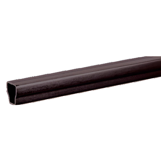 Dark bronze anodized single-seal insulating glass spacer, 5/16 in width (SKU 3936BRZ)