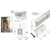 CRL Satin Anodized 10 ft Mechanical Glazing Channel for 3/4" Glass