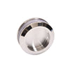 CRL Polished Stainless Steel Premium 180 Degree Cavoli Series Sliding System