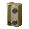 CRL Brushed Bronze Deluxe 180 Degree Cambridge Series Two Door Bypass Sliding Shower Door System