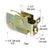 CRL 1-1/2 in Nylon Ball-Bearing Roller for Sliding Mirror Doors