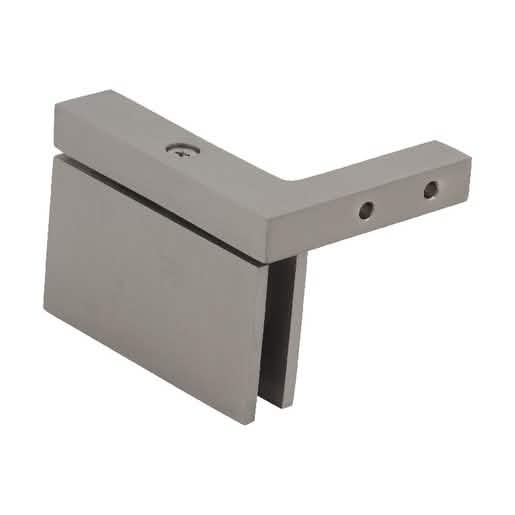 Brushed Nickel Cardiff Series Right Hand Mount Hinge - Sleek Design for Shower Doors