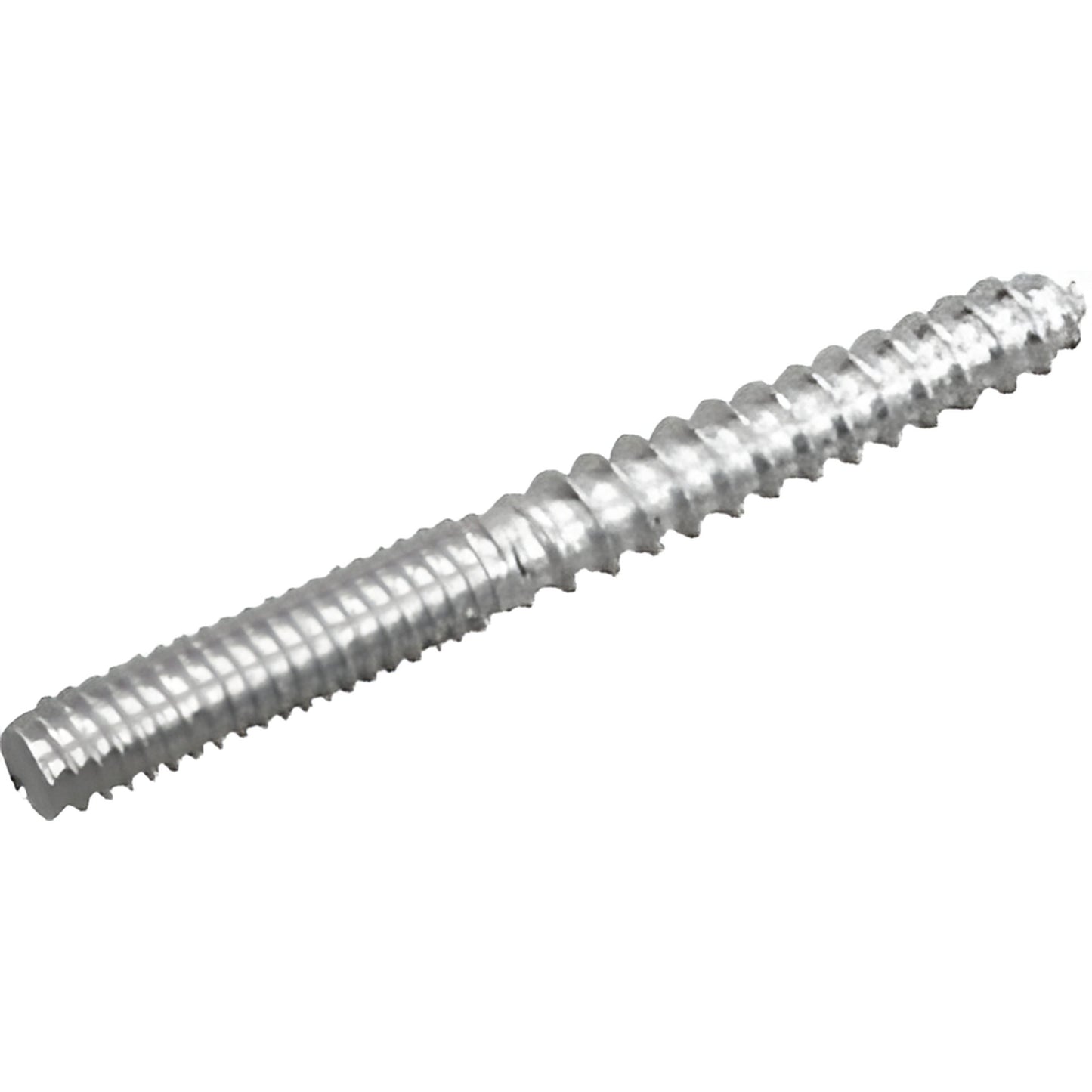 Stainless steel hanger bolt HB38112S, 1-1/2 in length, 3/8-16 thread for standoff bases