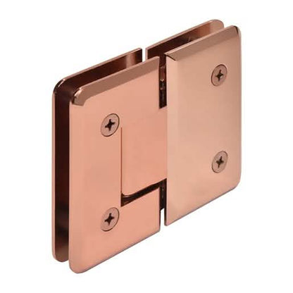 Rose Gold CRL 180º Glass-to-Glass Hinge - Stylish and Durable for Modern Interiors