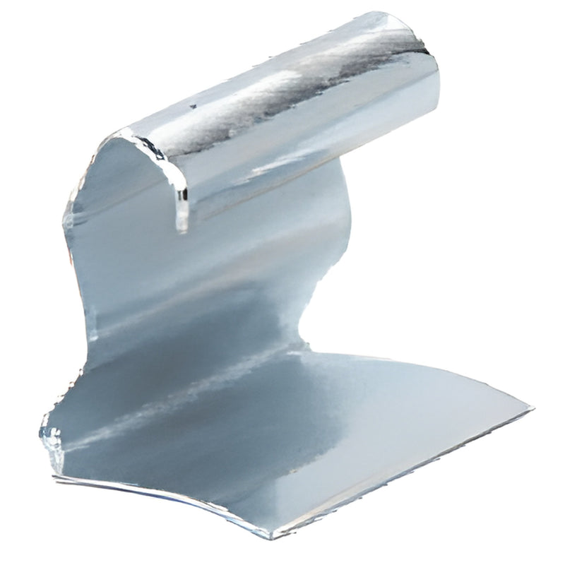 CRL S010 snap-in sash clip (SKU S010CL1P), chrome glass retention fastener for S010 sash