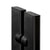 Latitude 34 Linea 48 in Ladder Pull Back-to-Back Black Stainless