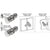 CRL Polished Chrome 180° Knob Latch — Door Latch Replacement