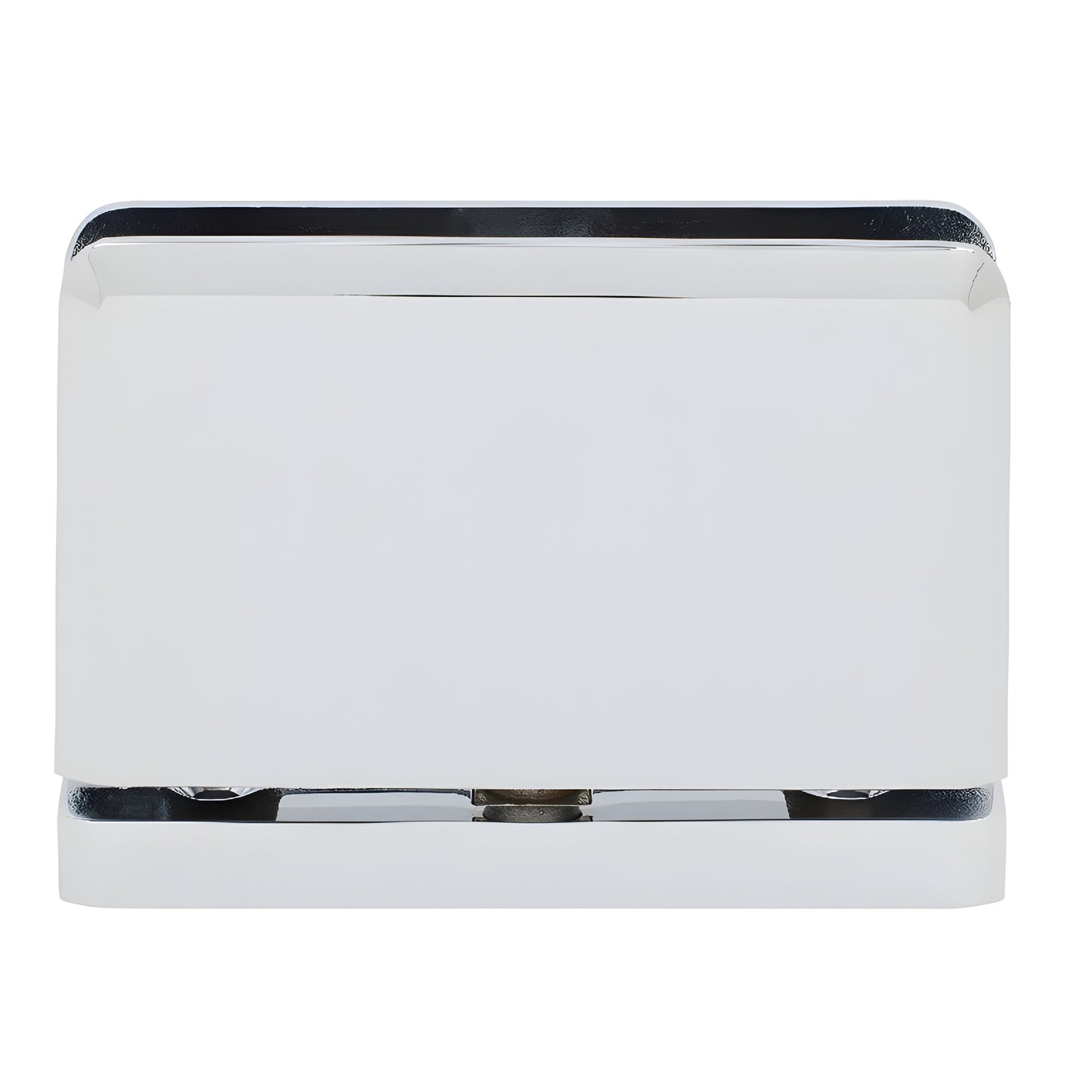 Polished chrome solid-brass Senior Prima shower pivot hinge for 1/2 in. (12 mm) glass, SKU SRPPH01CH.