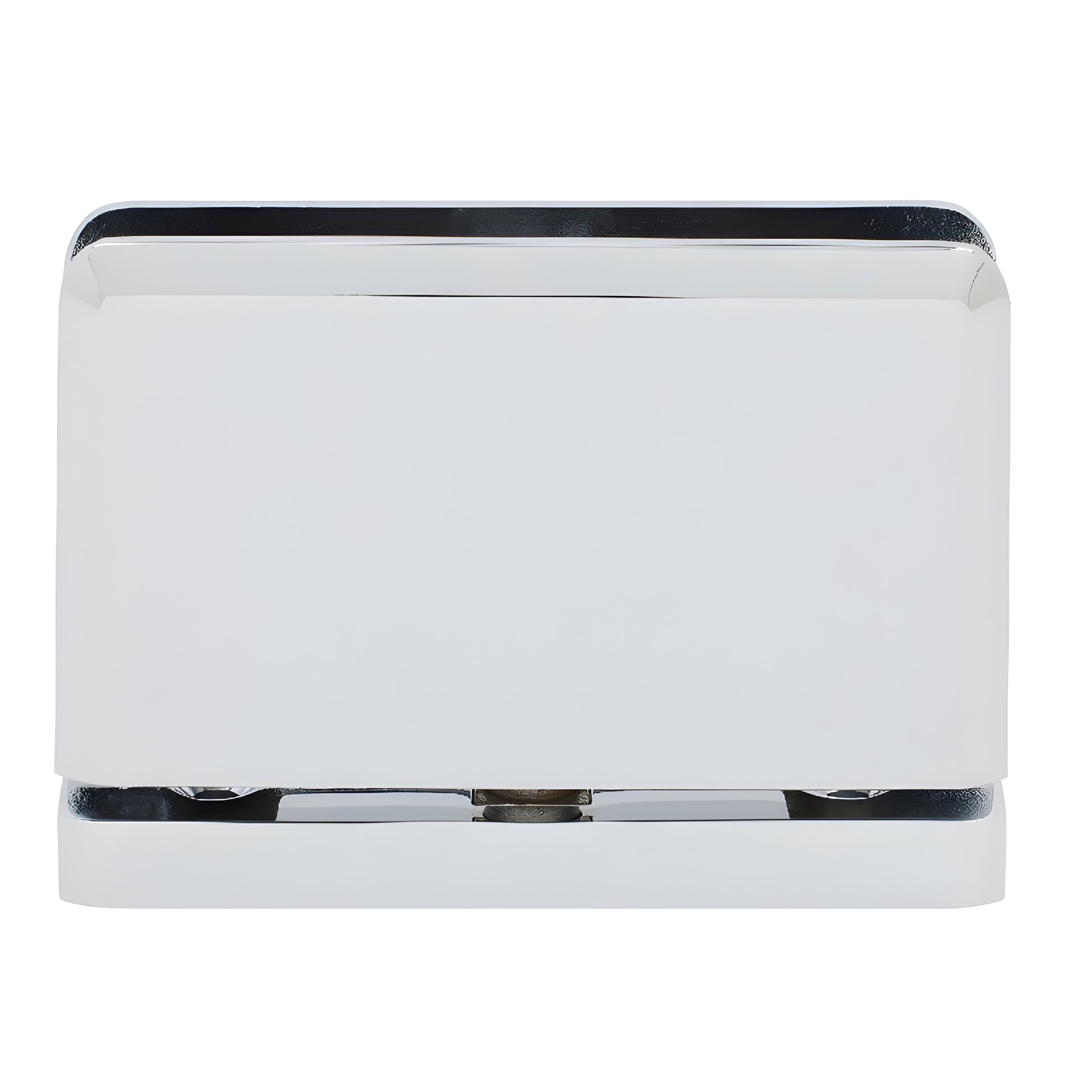 Polished chrome solid-brass Senior Prima shower pivot hinge for 1/2 in. (12 mm) glass, SKU SRPPH01CH.