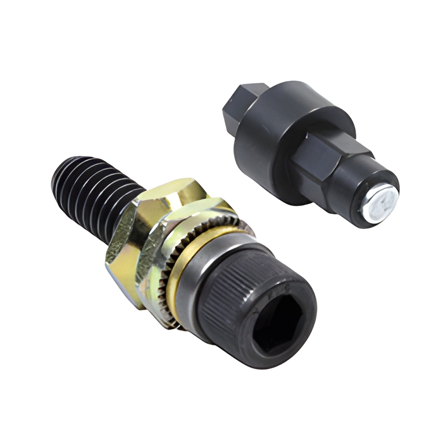 AAT202518 - CRL A-T Series 5/16-18 adapter for AA112 hand tool, two metal insert adapters (black and zinc finish)