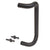 CRL 10 in Dark Bronze Offset Door Pull Handle - Solid Hardware