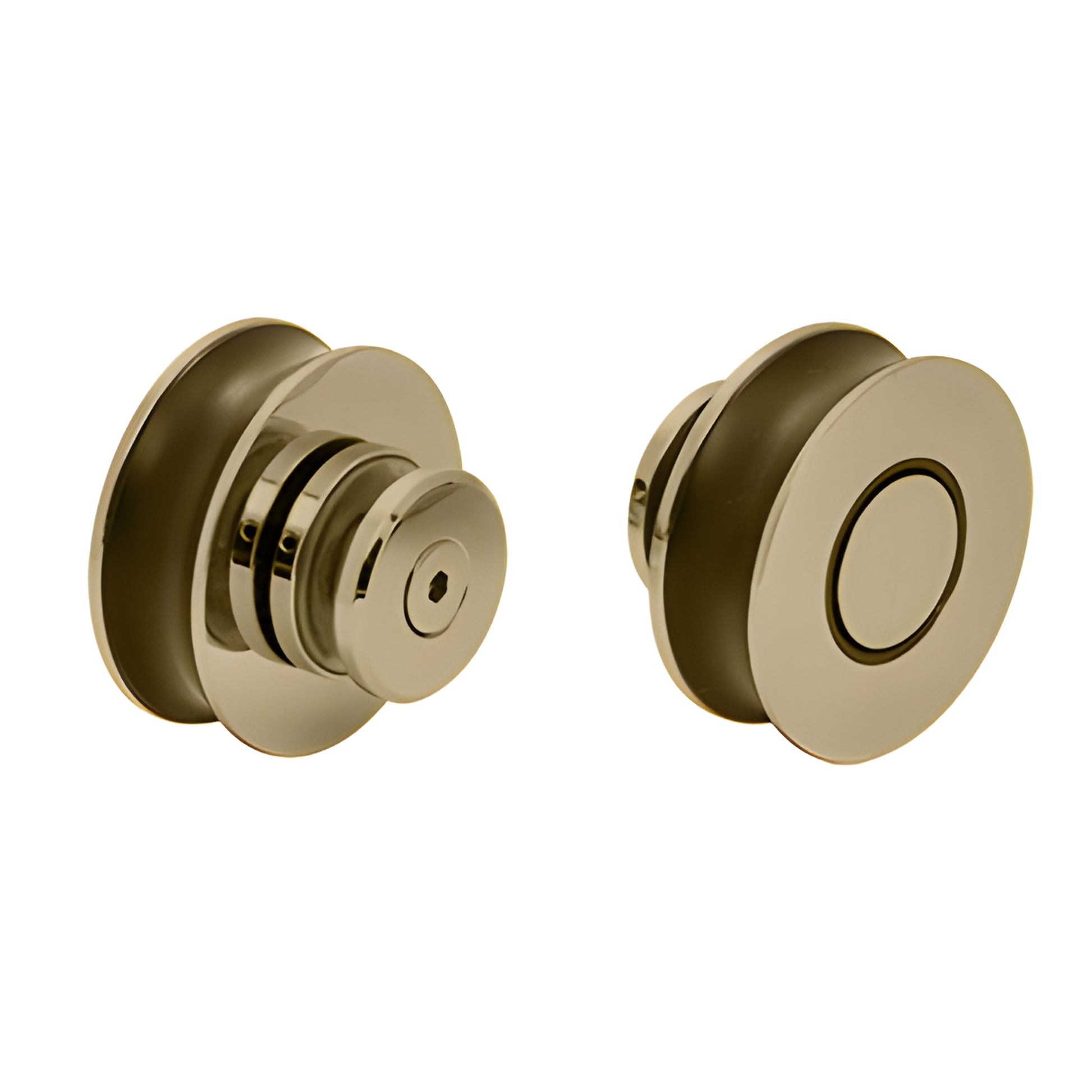 Two-pack brushed bronze Crescent series replacement rollers for CRE78 sliding glass doors (SKU: CRER2BBRZ)
