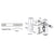 CRL Aluminum Radius Faceplate Replacement DL2130 Hook-Throw Deadlocks