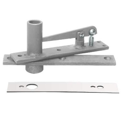 Rixson® Heavy-Duty Top Pivot with Chrome Cover - Durable, Center-Hung Design