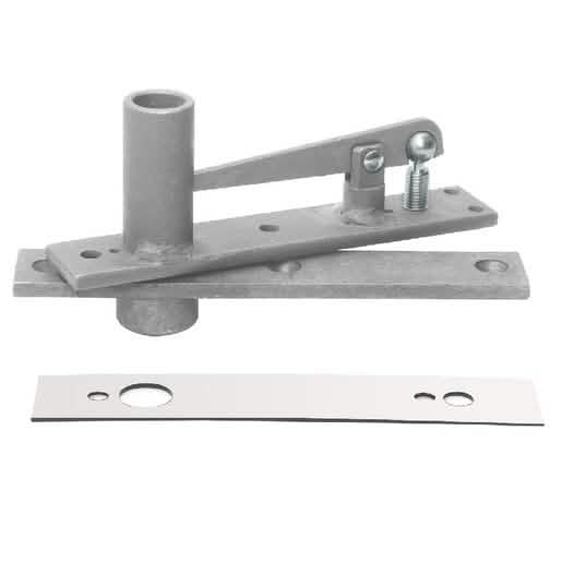 Rixson® Heavy-Duty Top Pivot with Chrome Cover - Durable, Center-Hung Design