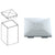 CRL Mill Finish 4x4 Standard Post Cap for Decks & Fences