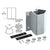 CRL 135 Degree Outside Corner Fascia Mount Bracket - Mill Finish