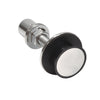 HSF14PS swivel glass attachment, 316 stainless steel polished/flush-mount fitting for 12-27mm tempered glass