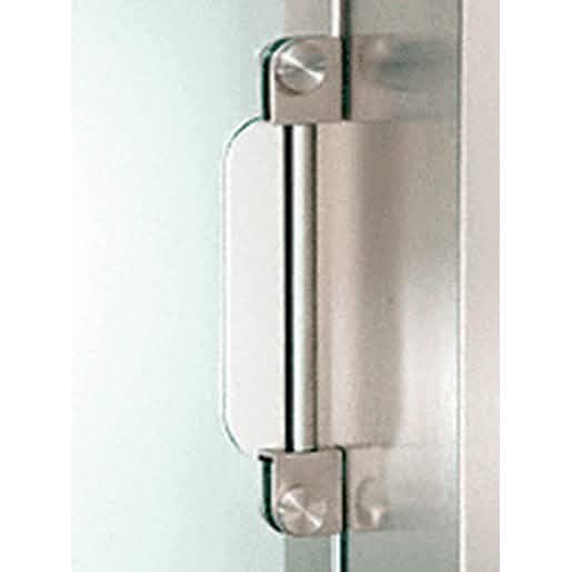 CRL Brushed Nickel Frameless Sliding Glass Door Handle: Sleek, modern, durable design.